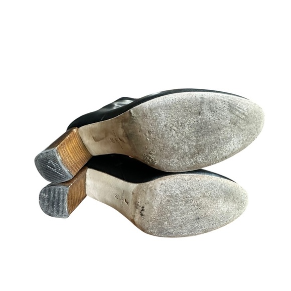 Pied De Biche Paris Black Leather Boots 39 /US 8 - Picture 7 of 12